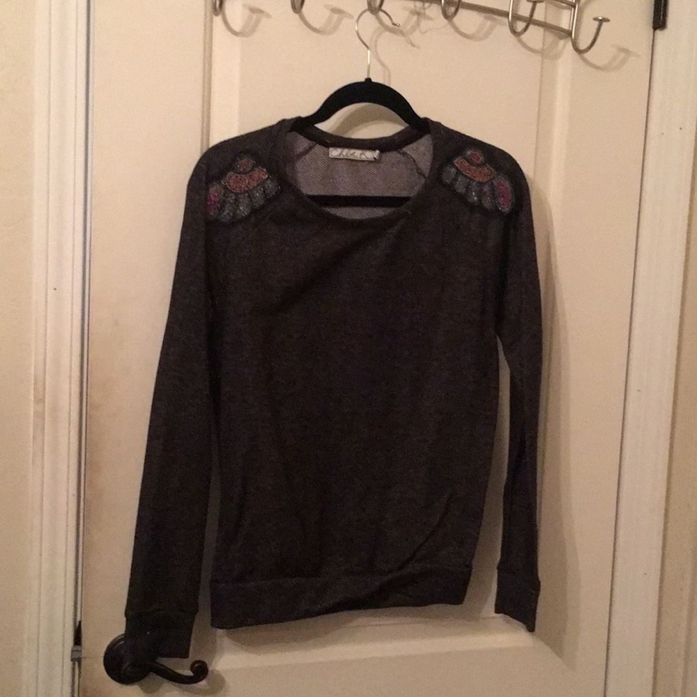 Sequined sweater